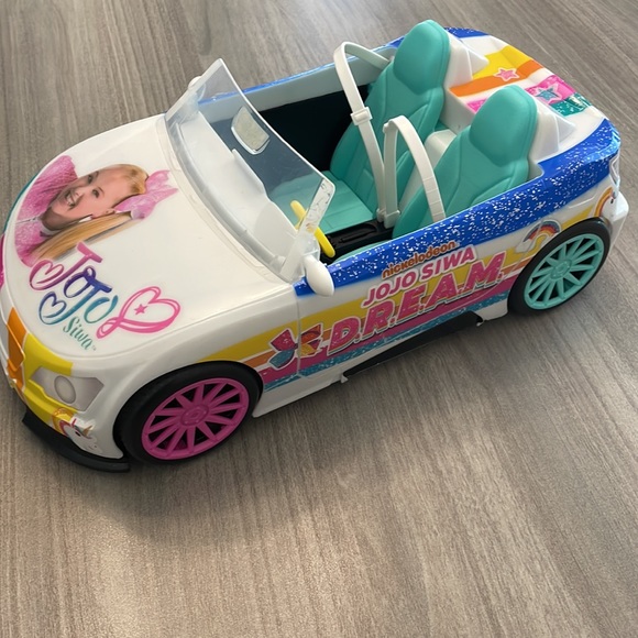 Just Play JoJo Siwa Dream Car Barbie, Toy, Convertible, Nickelodeon - Picture 3 of 16